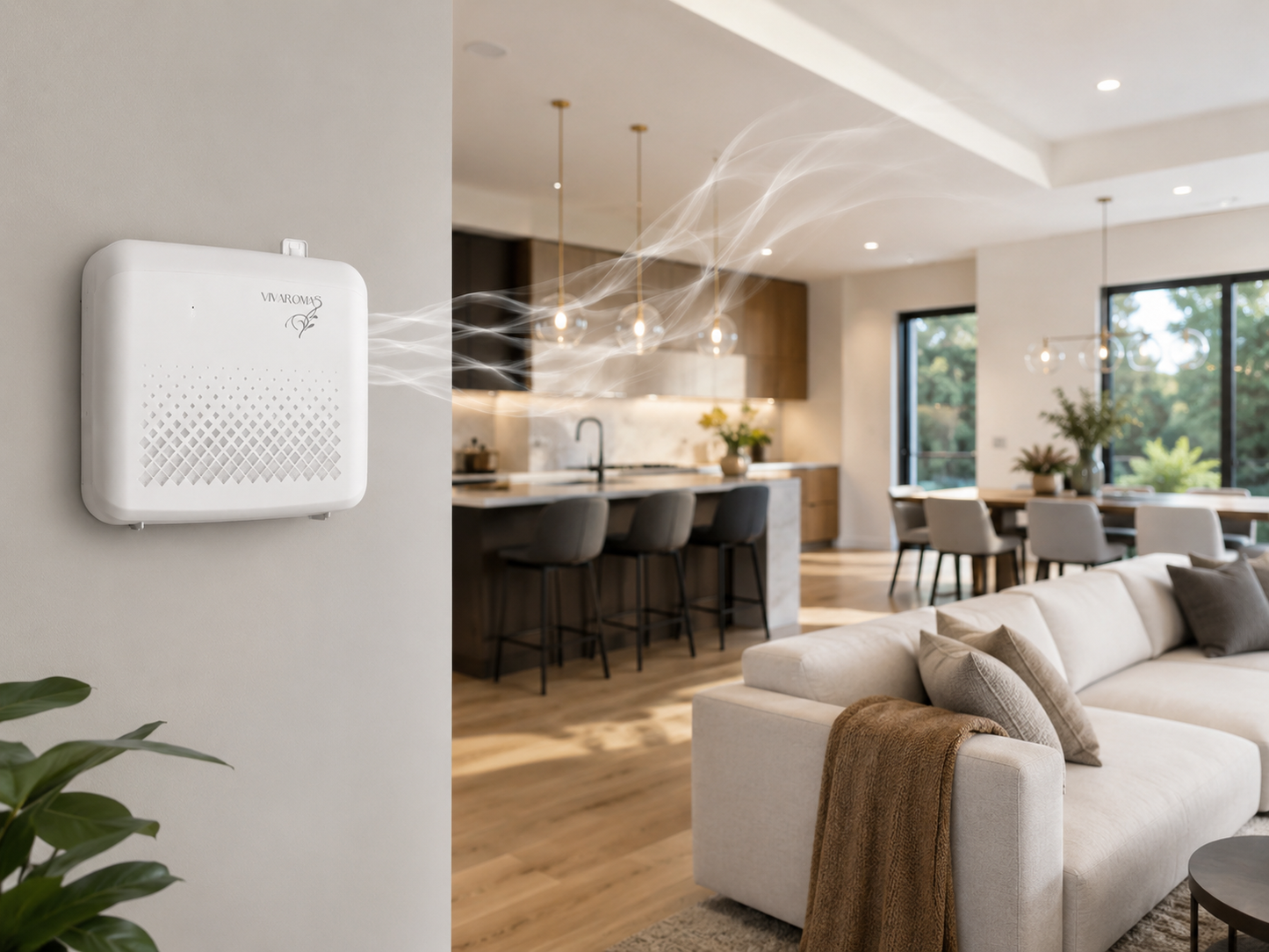 Cold Air Diffuser for Home & Office – Up to 1,000 sq ft | Vivaromas 3000C