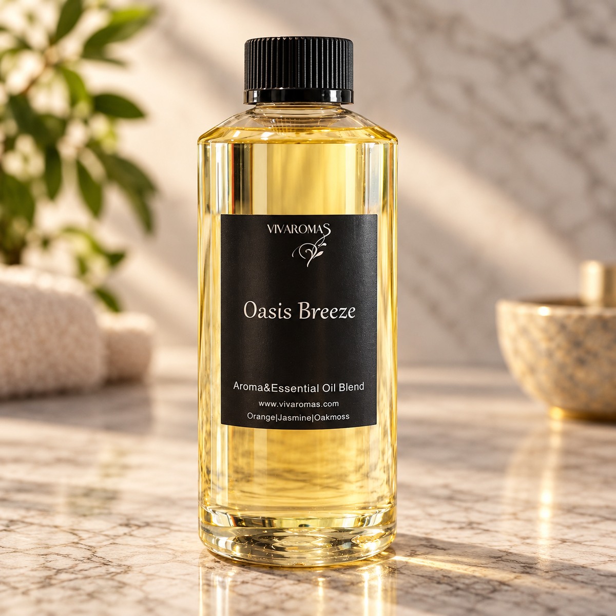 Aroma Oasis Breeze -| Orange, Jasmine & Oakmoss Aroma Oil