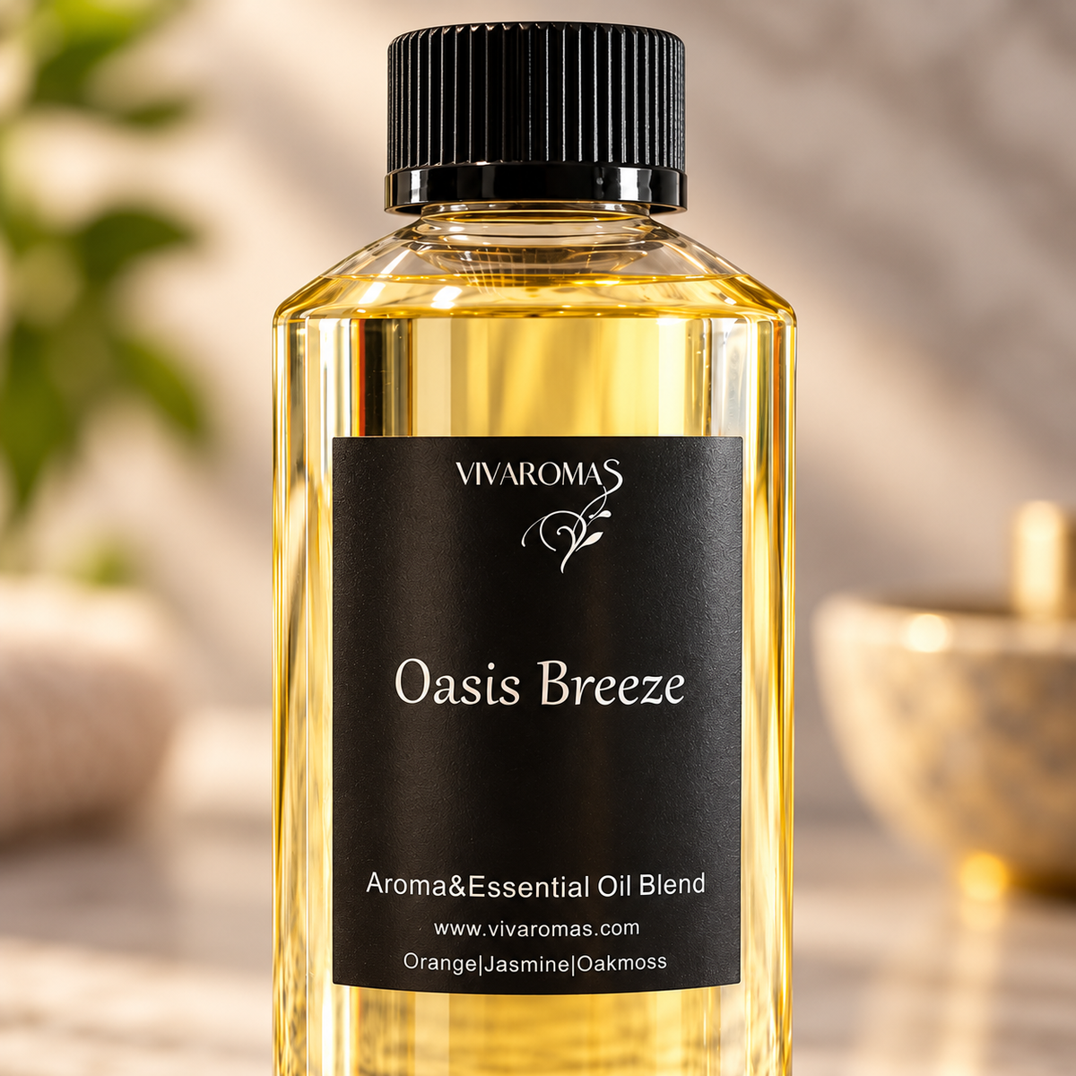 Aroma Oasis Breeze -| Orange, Jasmine & Oakmoss Aroma Oil