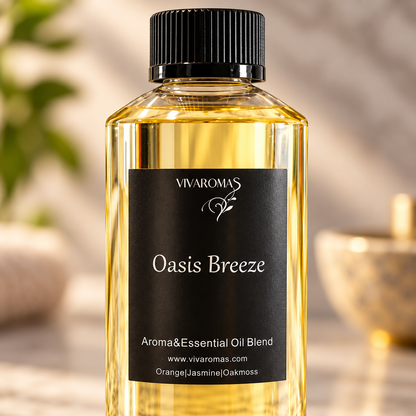 Aroma Oasis Breeze -| Orange, Jasmine & Oakmoss Aroma Oil